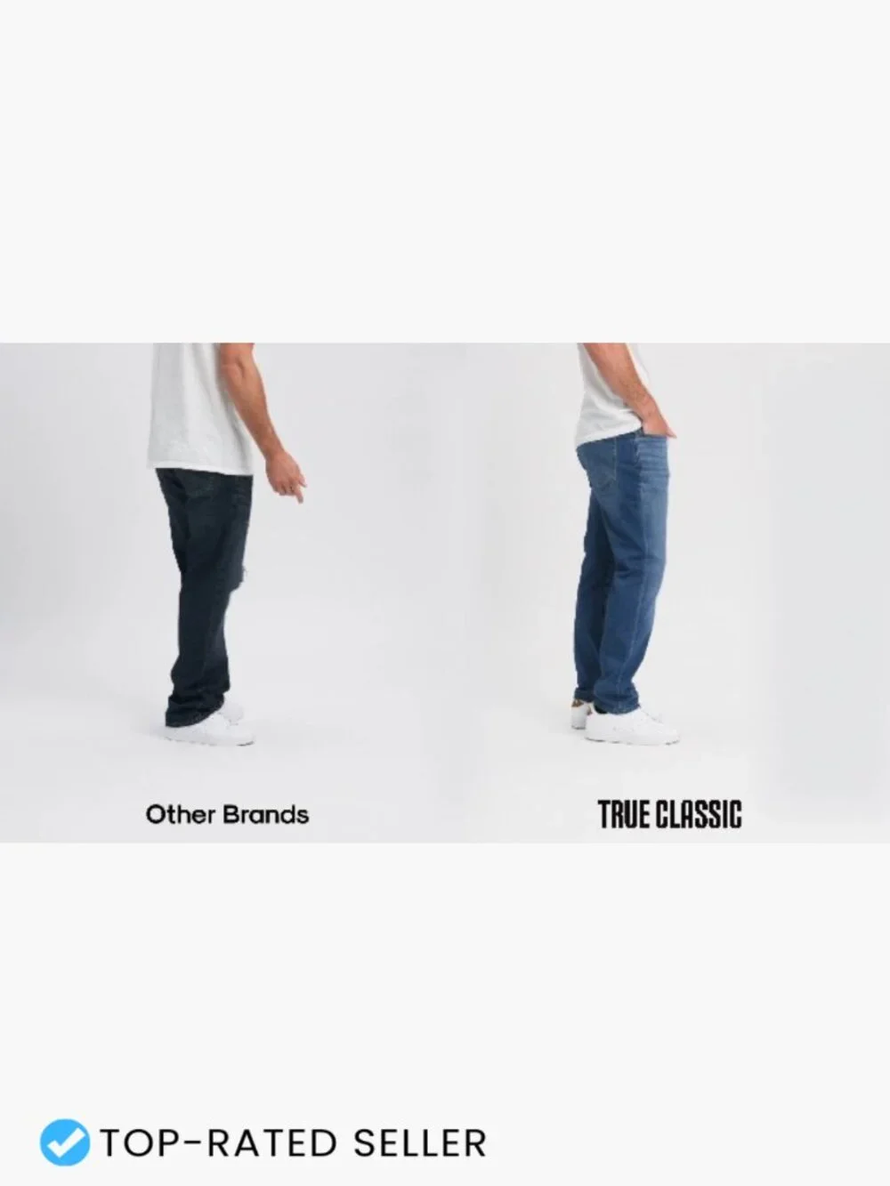 Slim Straight Fit Stretch Jeans Classic Comfort Modern Tapered Style